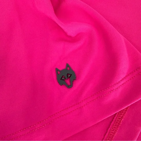 Greyson Men's Large Cayuse Barbie Core Pink Glasseye Short Sleeve Polo NWT - Picture 6 of 8